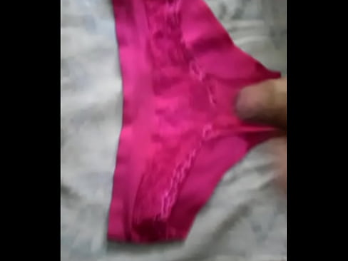 cum on pink panty
