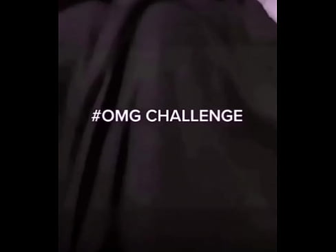 Nalgona con tanga OMG challenge