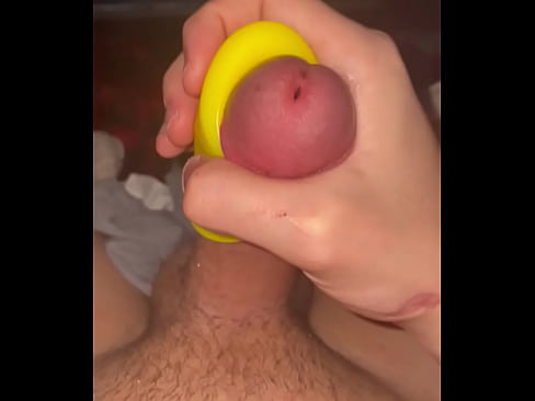 cumming hard with vibrator