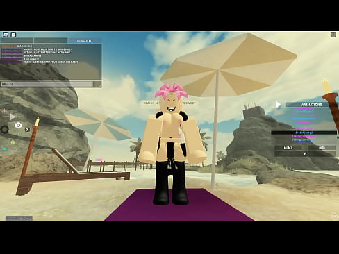 Roblox blonde preppy bitch got her holes filled by huge BBC