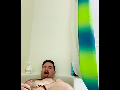 Piss covering my hairy body