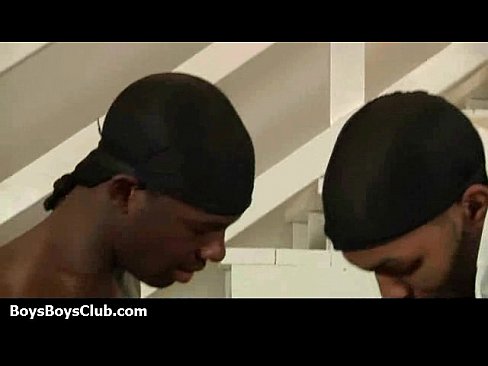 Muscled black gay boys humiliate white twinks hardcore 04