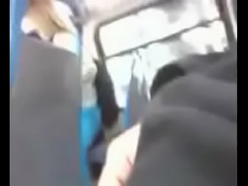 masterbating to a blonde on the bus