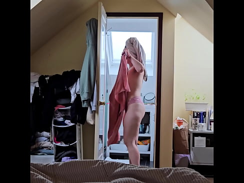 Sneaky video of my gf in the room