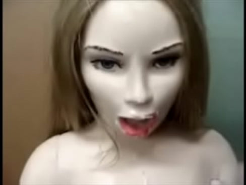 Sex doll  love doll Open mouth and streatch she gives head