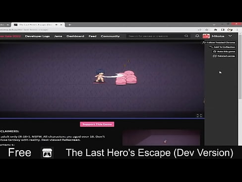 The Last Hero's Escape (free game itchio ) Action, Survival