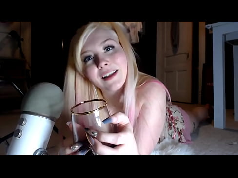 Blonde girl ASMR cute