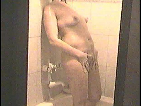 masturbating in shower
