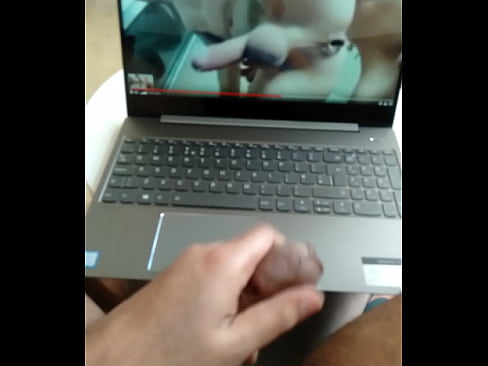 Indian mallu gay masturbating while watching porn video