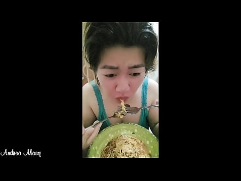 Creamy cum with a little mukbang