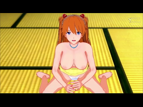 Asuka in sexy dress gives you instructions for a JOI