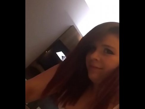 Redhead Teen BBW Giving her BF the Best Blowjob of his lifetime