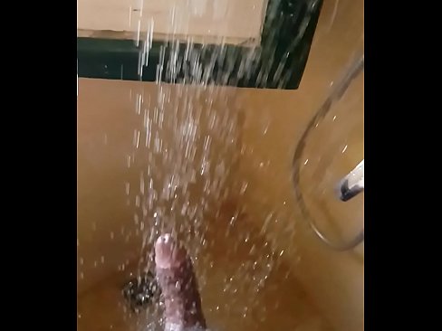 Big cock shower