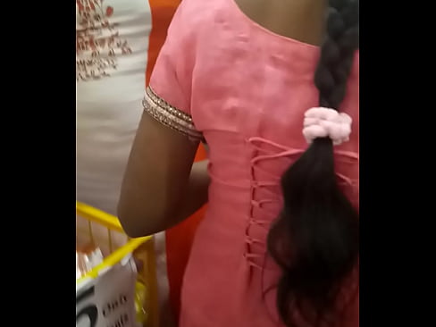 Milf boobs at Shopping mall