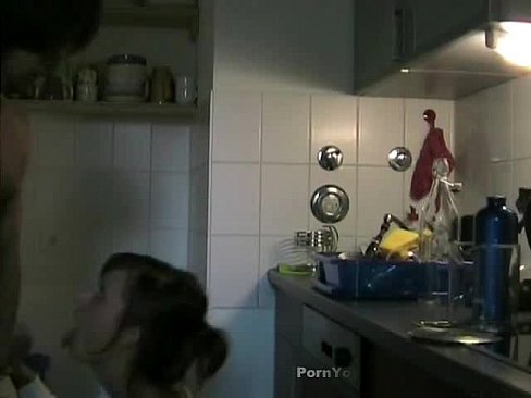 Awesome Doggystyle Sex in Kitchen.