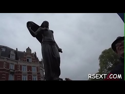 Lad gives tour of amsterdam