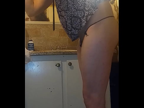 Sissy boy in panties