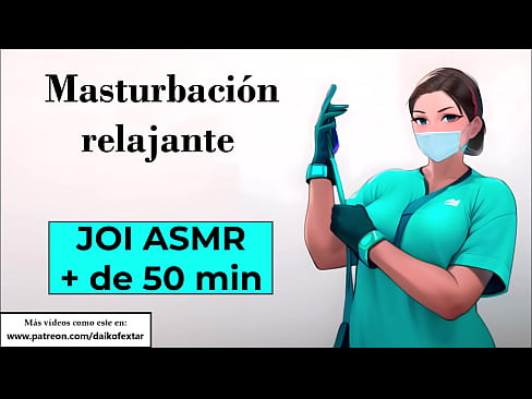 Aprende a pajearte relajadamente. JOI largo con profesora de relajacion.