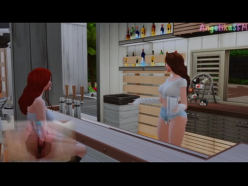 FAMILY TABOO: FUTANARI GIRLFRIEND SEDUCED AND FUCKED HER STEPDAUGHTER HARD IN THE ASS BY CHECKING HER DEEP THROAT (HENTAI   SIMS 4 ANIMATIONS)