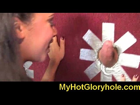 Gloryhole Initiations Amazing babe sucking big cock