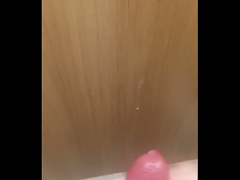 Cum in Public Toilet