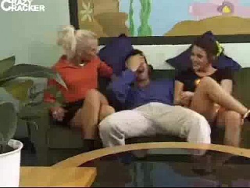 Two German chicks get fucked with one man