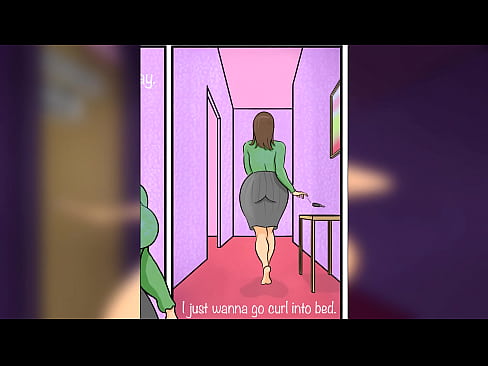 Erotic comic story with Futanari MILF catching sex in the act - from Agent Red Girl