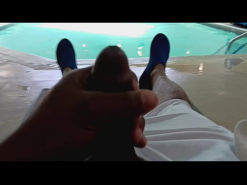 Swimming pool nice hard dick