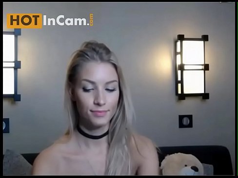 hottest blonde full show hotincam.com