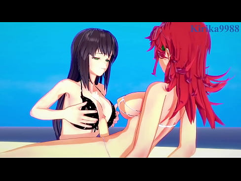 Excellen Browning and Setsuko Ohara and Festenia Muse intense futanari sex. - Super Robot Wars IMPACT & Z & J Hentai