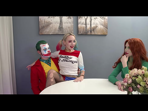 Joker dirty anal fucked Harley Queen and Poison Ivy FLX025