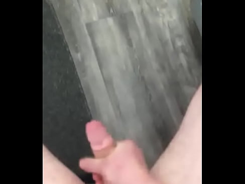floor takes huge load from giant cock