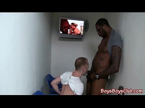 White Sexy Gay Boy Gets Pounded By Muscular Black Guy 04