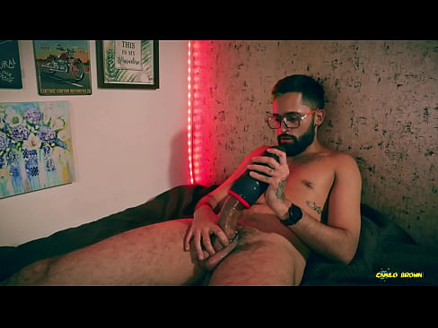 Big Cock Latino Camilo Brown Testing HoneyPlayBox DAYO Vibrating, Heating and Clamping Masturbator Use Code AFCB12 For 20% Off