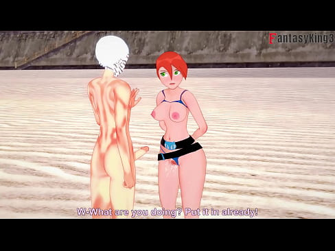 Grown Gwen Tennyson Bikini sex on the beach 3 Ben10 | Watch the full and FPOV: Fantasyking3