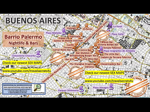 Street Prostitution Map of Buenos Aires, Argentina with Indication where to find Streetworkers, Freelancers and Brothels. Also we show you the Bar, Nightlife and Red Light District in the City