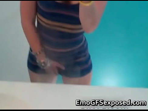 Emo cellphone striptease