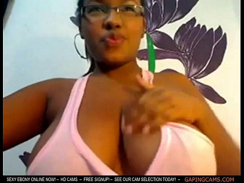 Ebony BBW Shows Her Big Tits On Camnegrofloripa sexy ebony free live ebony cam
