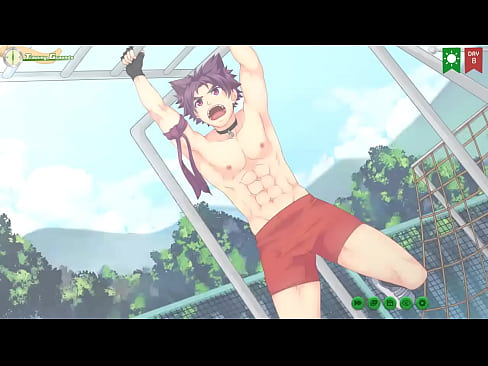 Yoichi showing off his strength and muscles at the sportsfest | Camp Buddy Part 7