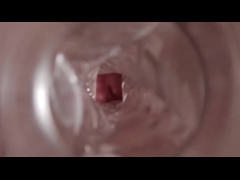 AceAstra Cums in a Fleshlight (Inside View!)