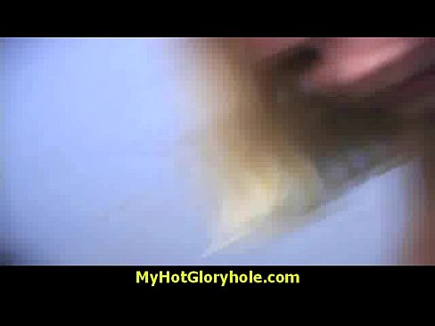 Hottie sucks and fucks black cock for cusmhot at gloryhole 4