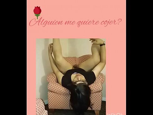 Travesti de mexico aleTSarahi "jugando solita"