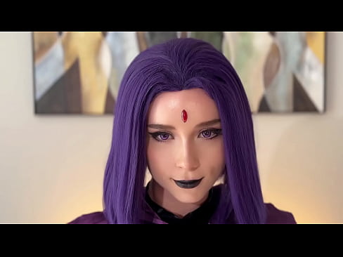 Sexy Raven Gave Herself Fucked in All Poses till Cum Inside - Teen Titans Cosplay POV