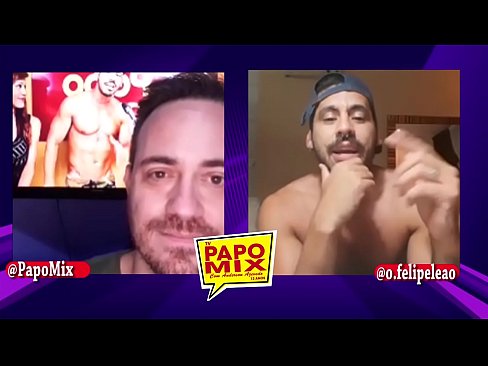 Show especial do gogoboy Felipe Leão em Live do PapoMix