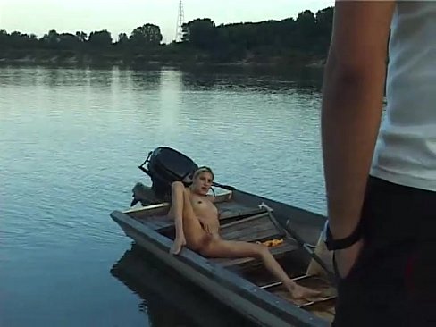 Sex with a cutie girl on the lake