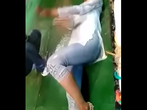 Indian hot girl rain dance