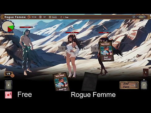 Rogue Femme (free game itchio) Card Game