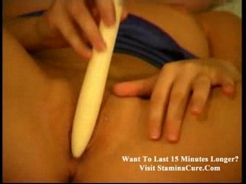 Whitney - Nice blonde playing with dildo