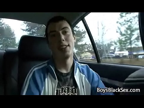 White Sexy Skinny Gay Teen Boy Enjoy Big Black Dick 04