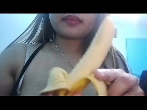 Banana Sucking Fetish: Let's explore my oral fixation